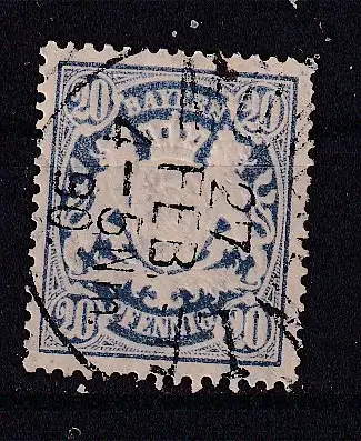 Altdeutschland Bayern  Nr 62 Gestempelt (Posten)