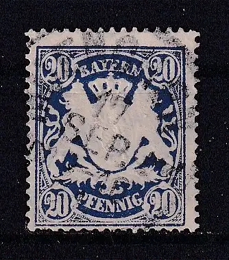 Altdeutschland Bayern  Nr 62 Gestempelt (Posten)