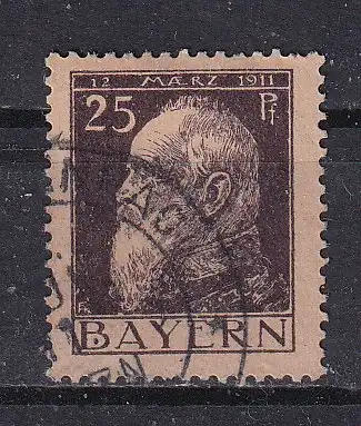 Altdeutschland Bayern  Nr 80 Gestempelt (Posten)