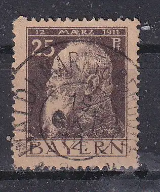 Altdeutschland Bayern  Nr 80 Gestempelt (Posten)