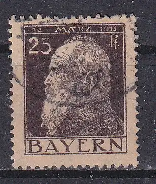 Altdeutschland Bayern  Nr 80 Gestempelt (Posten)