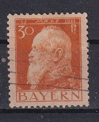 Altdeutschland Bayern  Nr 81 Gestempelt (Posten)