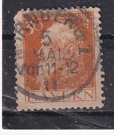 Altdeutschland Bayern  Nr 81 Gestempelt (Posten)