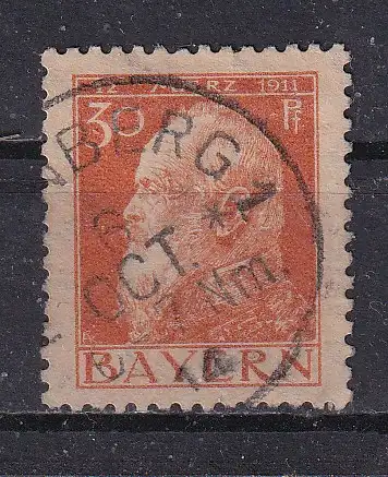 Altdeutschland Bayern  Nr 81 Gestempelt (Posten)