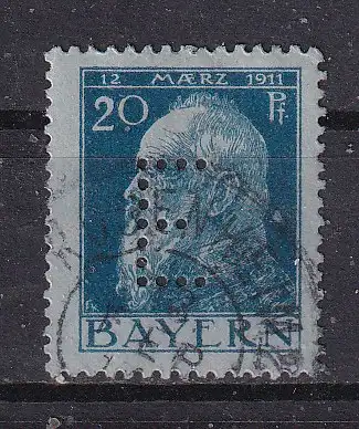 Altdeutschland Bayern Dienstmarken  Nr 7 Gestempelt (Posten)