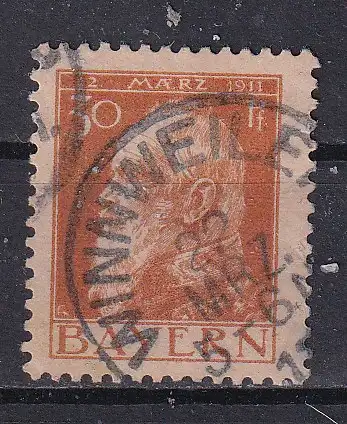 Altdeutschland Bayern  Nr 81 Gestempelt (Posten)