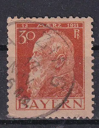 Altdeutschland Bayern  Nr 81 Gestempelt (Posten)