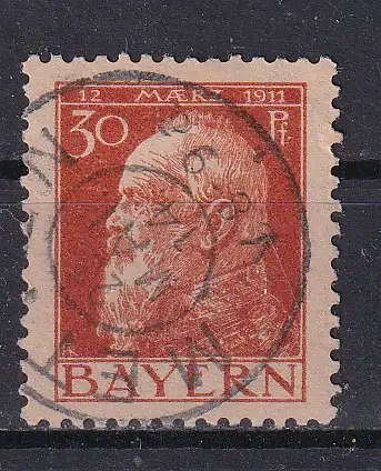 Altdeutschland Bayern  Nr 81 Gestempelt (Posten)
