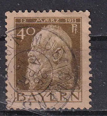 Altdeutschland Bayern  Nr 82 Gestempelt (Posten)