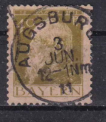 Altdeutschland Bayern  Nr 82 Gestempelt (Posten)