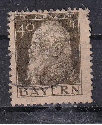 Altdeutschland Bayern  Nr 82 Gestempelt (Posten)