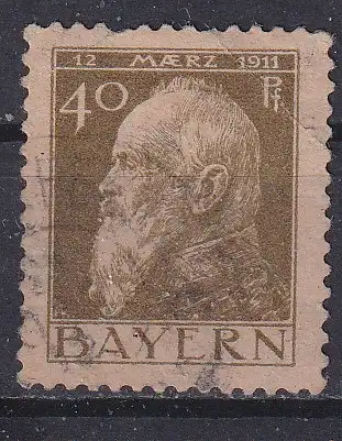 Altdeutschland Bayern  Nr 82 Gestempelt (Posten)