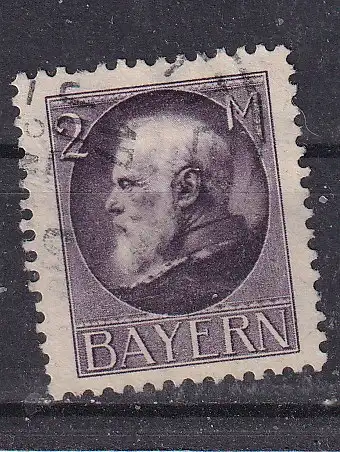 Altdeutschland Bayern  Nr 105 Gestempelt (Posten)
