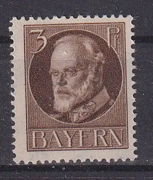 Altdeutschland Bayern  Nr 94 Falz / Gummimängel / *