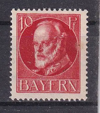 Altdeutschland Bayern  Nr 96 Falz / Gummimängel / *