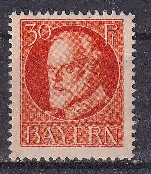 Altdeutschland Bayern  Nr 99 Falz / Gummimängel / *