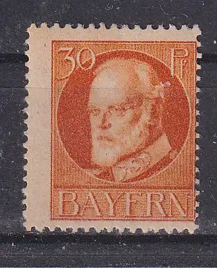 Altdeutschland Bayern  Nr 99 Falz / Gummimängel / *