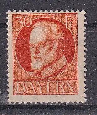 Altdeutschland Bayern  Nr 99 Falz / Gummimängel / *