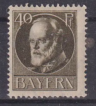 Altdeutschland Bayern  Nr 100 Falz / Gummimängel / *