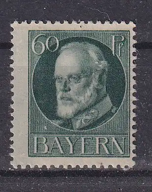 Altdeutschland Bayern  Nr 102 Falz / Gummimängel / *