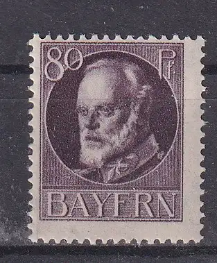 Altdeutschland Bayern  Nr 103 Falz / Gummimängel / *