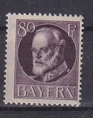 Altdeutschland Bayern  Nr 103 Falz / Gummimängel / *