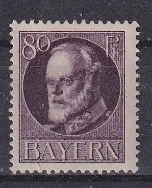 Altdeutschland Bayern  Nr 103 Falz / Gummimängel / *