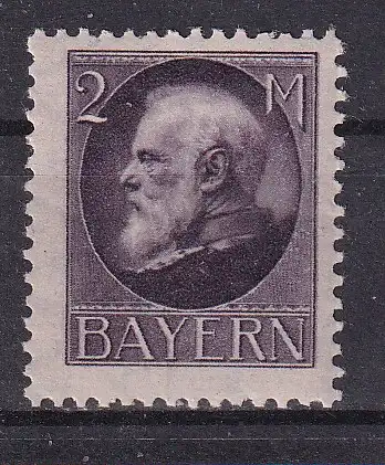 Altdeutschland Bayern  Nr 105 Falz / Gummimängel / *