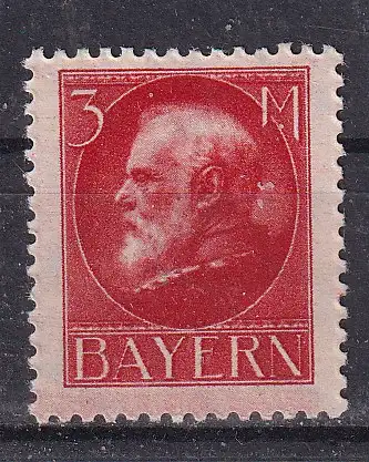 Altdeutschland Bayern  Nr 106 Falz / Gummimängel / *