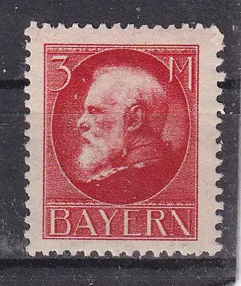 Altdeutschland Bayern  Nr 106 Falz / Gummimängel / *
