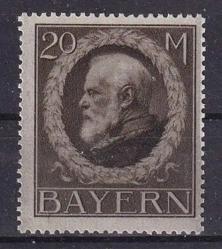 Altdeutschland Bayern  Nr 109 Falz / Gummimängel / *