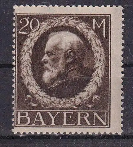 Altdeutschland Bayern  Nr 109 Falz / Gummimängel / *