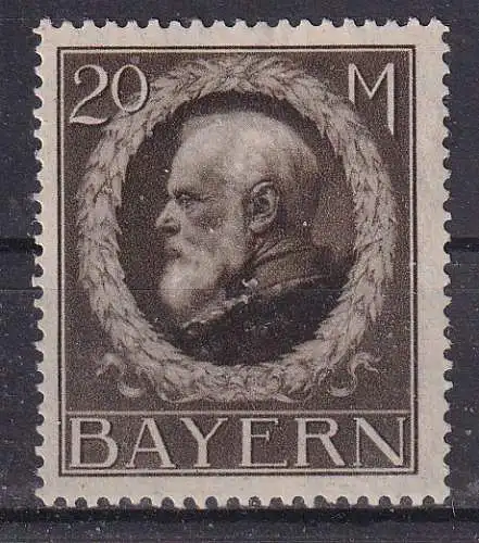 Altdeutschland Bayern  Nr 109 Falz / Gummimängel / *