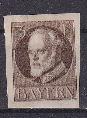 Altdeutschland Bayern  Nr 94 II B Falz / Gummimängel / *
