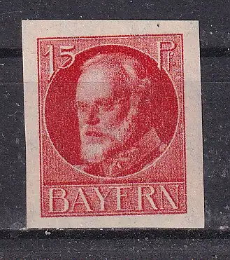 Altdeutschland Bayern  Nr 114 Falz / Gummimängel / *