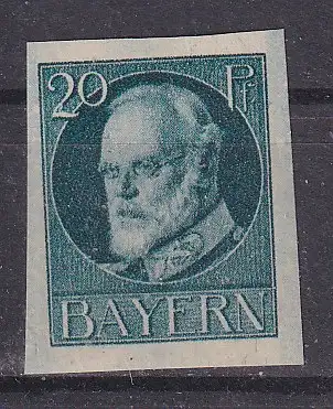 Altdeutschland Bayern  Nr 97 Falz / Gummimängel / *