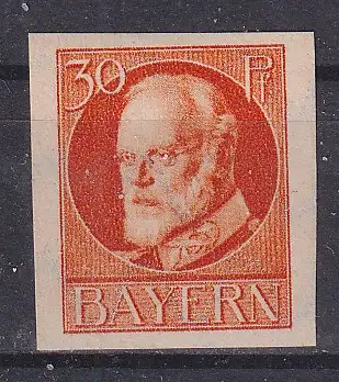 Altdeutschland Bayern  Nr 99 Falz / Gummimängel / *