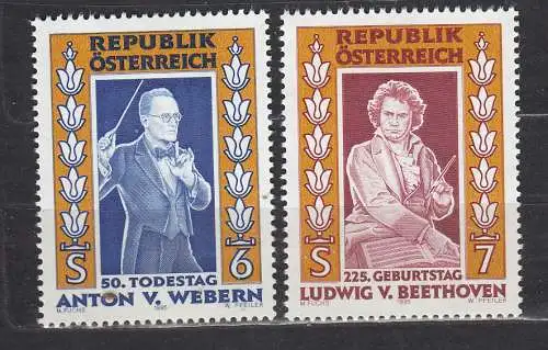Österreich  Nr 2174/75 Postfrisch / **
