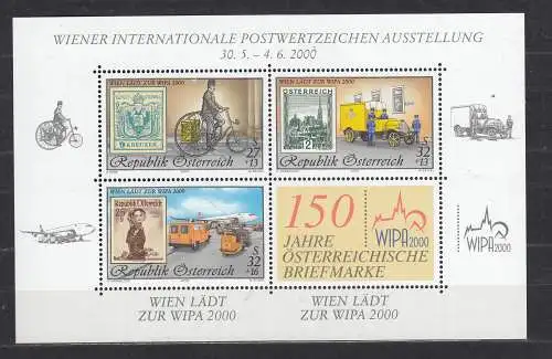 Österreich  Nr Block 14 Postfrisch / **