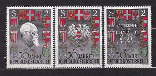 Österreich  Nr 1273/75 Postfrisch / **