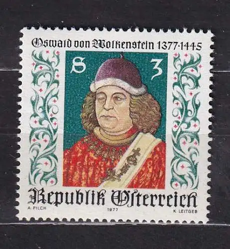 Österreich  Nr 1541 Postfrisch / **