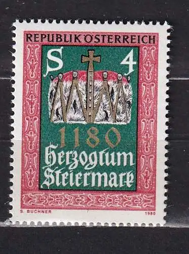 Österreich  Nr 1648 Postfrisch / **