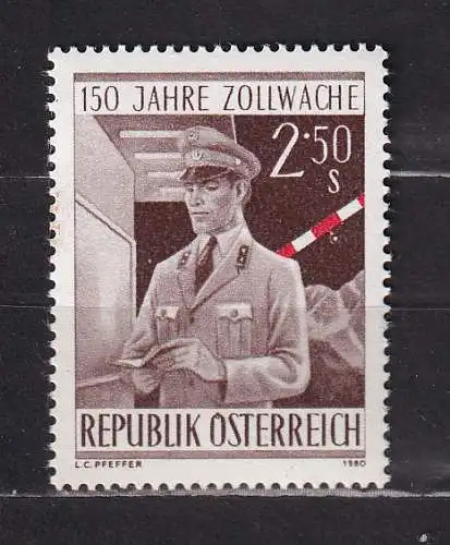 Österreich  Nr 1656 Postfrisch / **