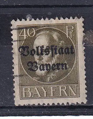 Altdeutschland Bayern  Nr 123 Gestempelt (Posten)
