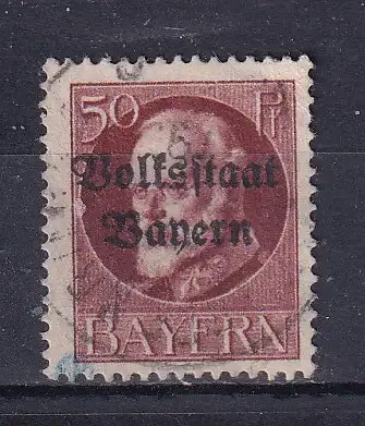Altdeutschland Bayern  Nr 125 Gestempelt (Posten)