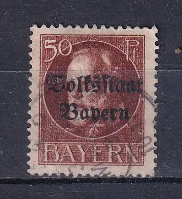 Altdeutschland Bayern  Nr 125 Gestempelt (Posten)