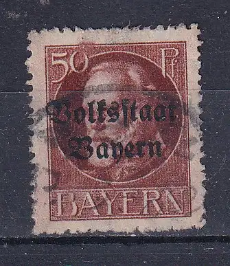 Altdeutschland Bayern  Nr 125 Gestempelt (Posten)