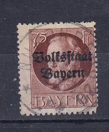 Altdeutschland Bayern  Nr 125 Gestempelt (Posten)