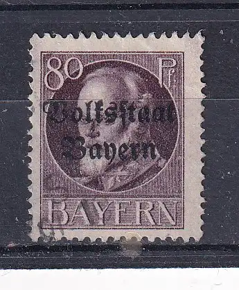 Altdeutschland Bayern  Nr 127 Gestempelt (Posten)