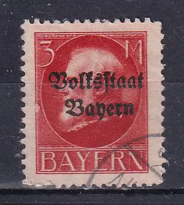Altdeutschland Bayern  Nr 130 Gestempelt (Posten)